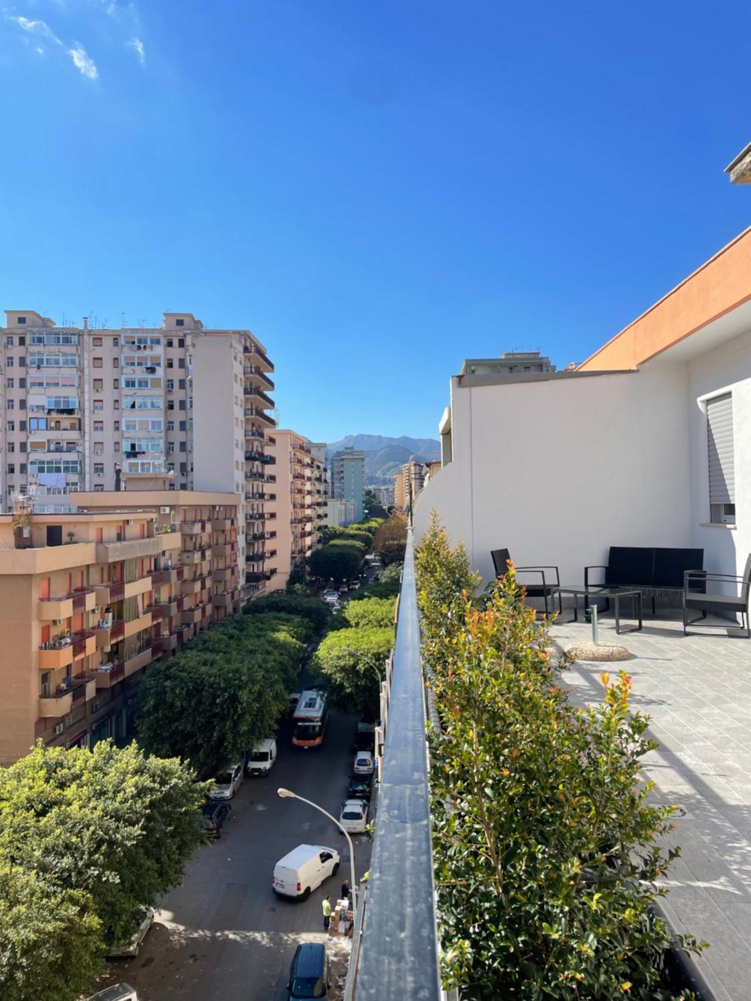 Ferienwohnung Terrazza L Emiro Casa Vacanze Palermo Exterior foto